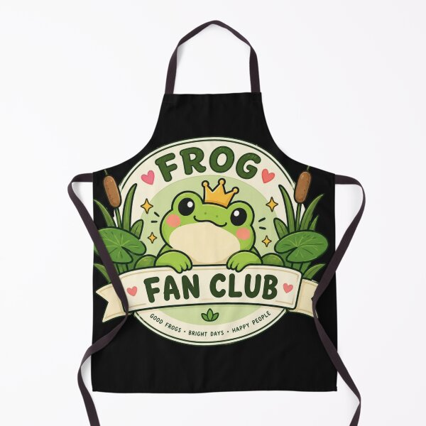 Item preview, Frog Fan Club Cute Frog Badge – Adorable Kawaii Frog Lover Club Sticker designed and sold by Sanika arts .
