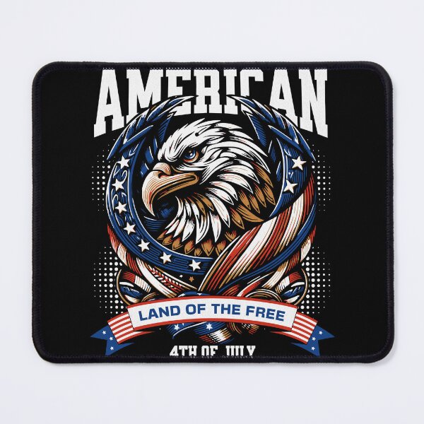 Item preview, Land of The Free Patriotic T-Shirt, American Eagle Independence designed and sold by vec4u.