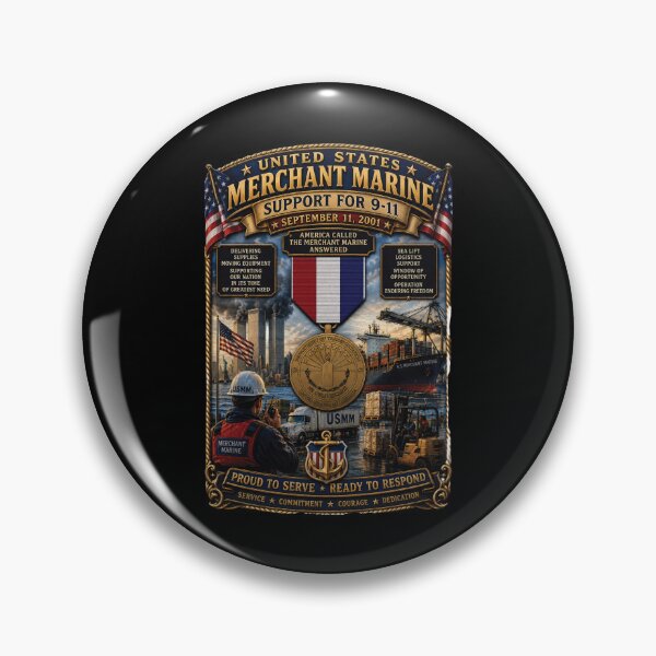Item preview, USMM - Support for 9-11 - 3D - Enhanced designed and sold by Military Insignia Products.