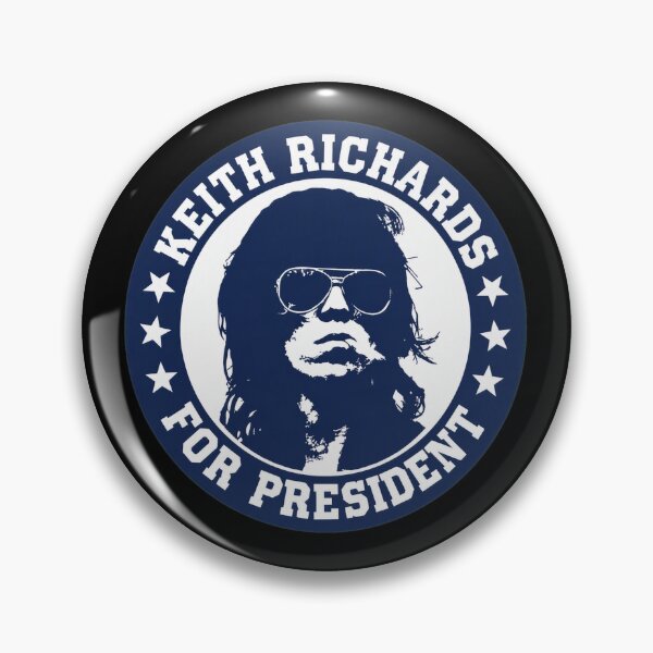 Item preview, Keiths Richardss For Presidents Rock Fan designed and sold by Benda-Designs.