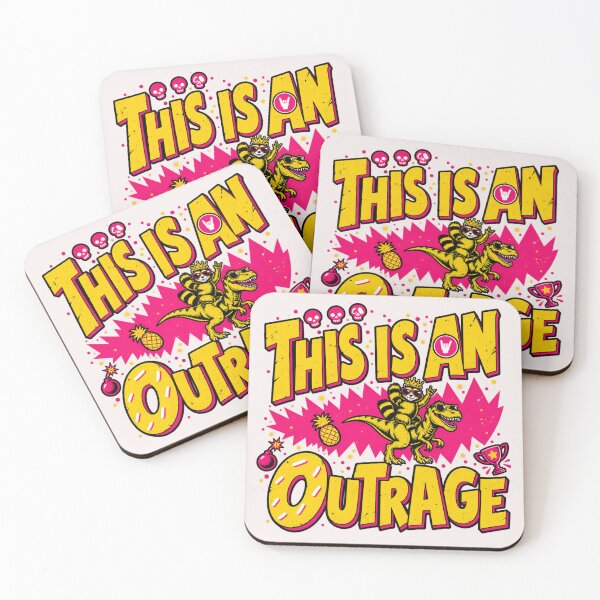 Item preview, This Is An Outrage designed and sold by urbanons.