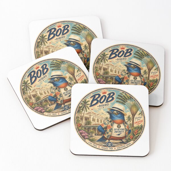 Item preview, BOB in Singapore – Vintage Tropical Adventure | +91BIRD designed and sold by Plus91BIRD.