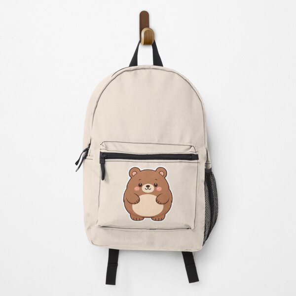 Item preview, Chubby Bear Character Cute Sticker Design designed and sold by Inkworksbyshery.