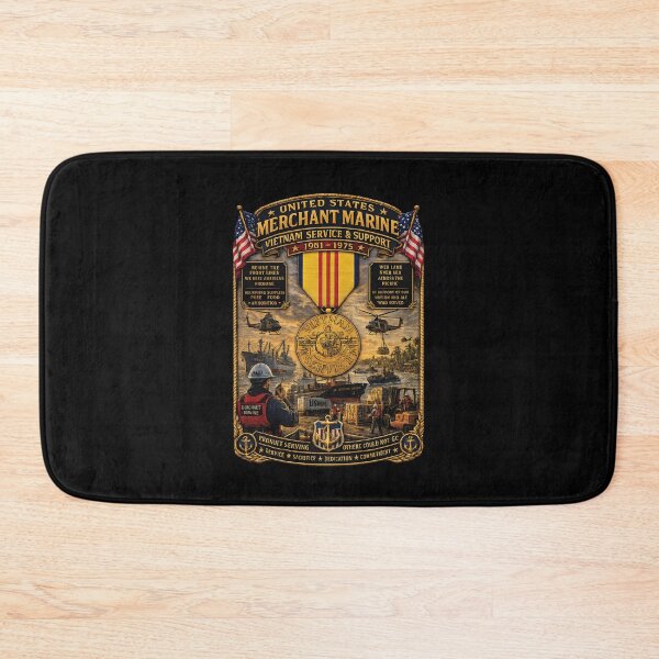 Item preview, USMM Vietnam Service - Support - 1961-1975 - 3D - Enhanced designed and sold by Military Insignia Products.
