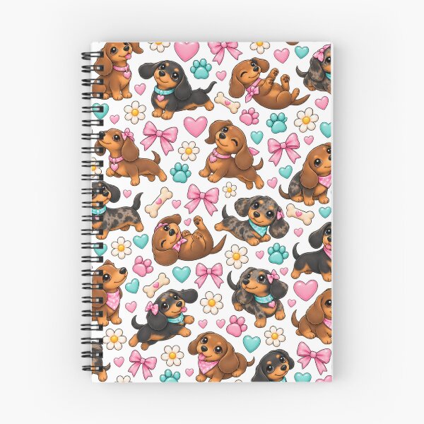 Item preview, Playful Dachshunds designed and sold by doddle&bloom.