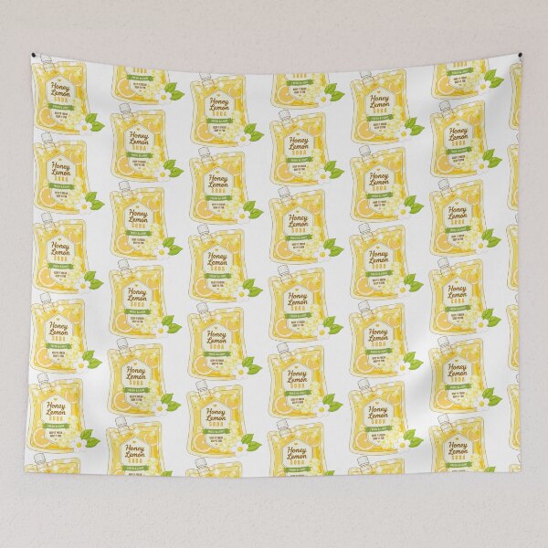 Item preview, Cute Honey Lemon Soda Clipart PNG designed and sold by KJackArtwork.