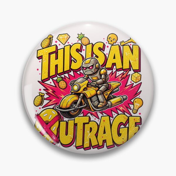 Item preview, This Is An Outrage designed and sold by urbanons.