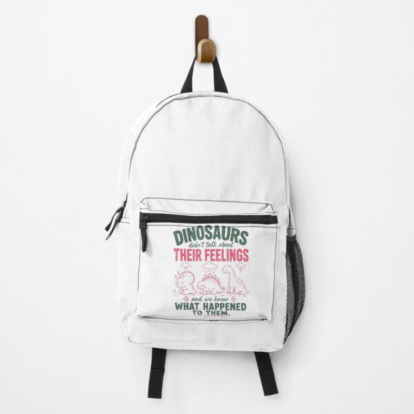 Item preview, Dinosaurs Didn’t Talk About Their Feelings Funny Therapy Quote designed and sold by NoeValdric.