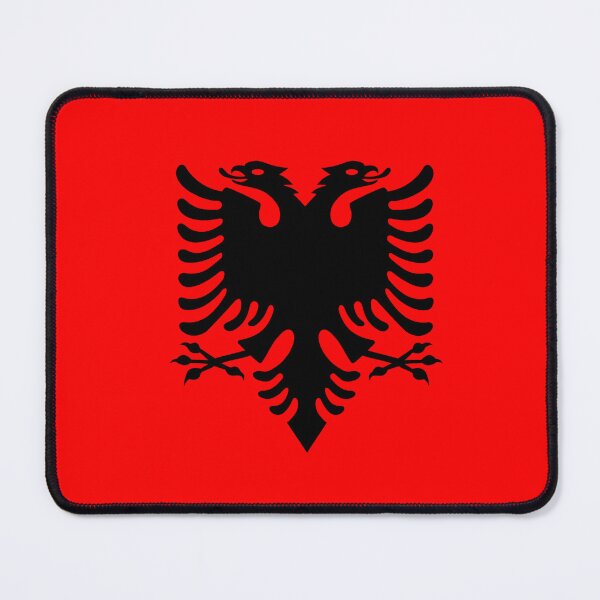 Item preview, Albania Flag designed and sold by youngVl.