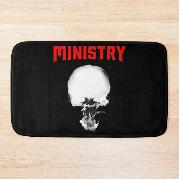 Item preview, MINISTRYS Skull X-Ray Dark Industrial Band designed and sold by Benda-Designs.