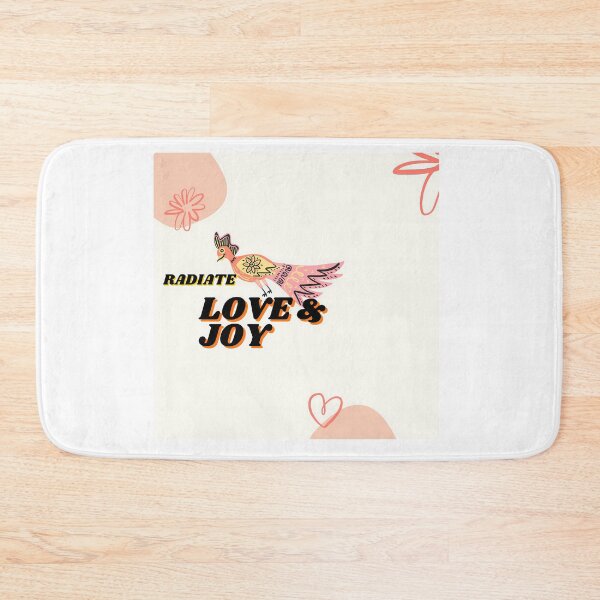 Item preview, Radiate Love And Joy Retro Bird Graphic Illustration designed and sold by NourArtCorner.