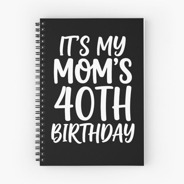 Item preview, OMG It's My Mom's 40th Birthday Funny 40 Years Old T-Shirt designed and sold by Trendably.