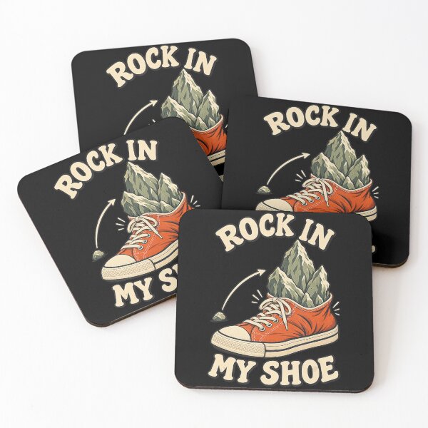 Item preview, Rock in My Shoe Funny Mountain Geology Pun designed and sold by NoeValdric.