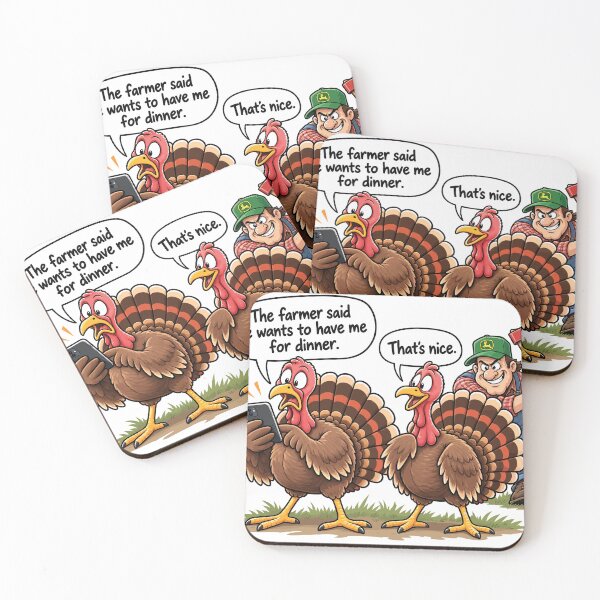 Item preview, Funny Thanksgiving Turkey Dinner Misunderstanding designed and sold by PRINTIONAL.