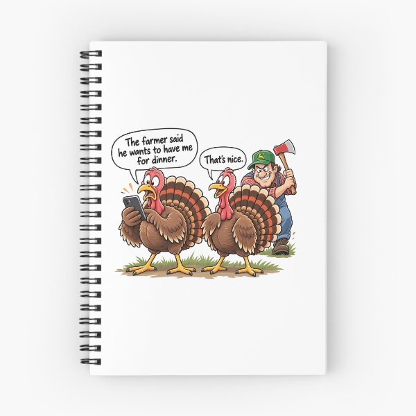 Item preview, Funny Thanksgiving Turkey Dinner Misunderstanding designed and sold by PRINTIONAL.