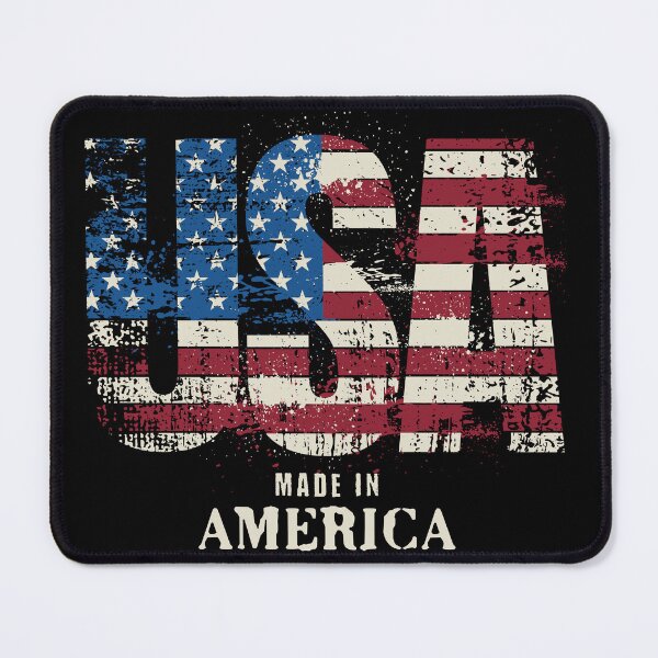 Item preview, USA Made In America Patriotic Flag T-Shirt, Vintage Americana designed and sold by vec4u.
