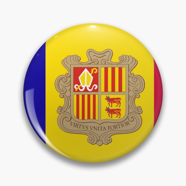 Item preview, Andorra Flag designed and sold by youngVl.