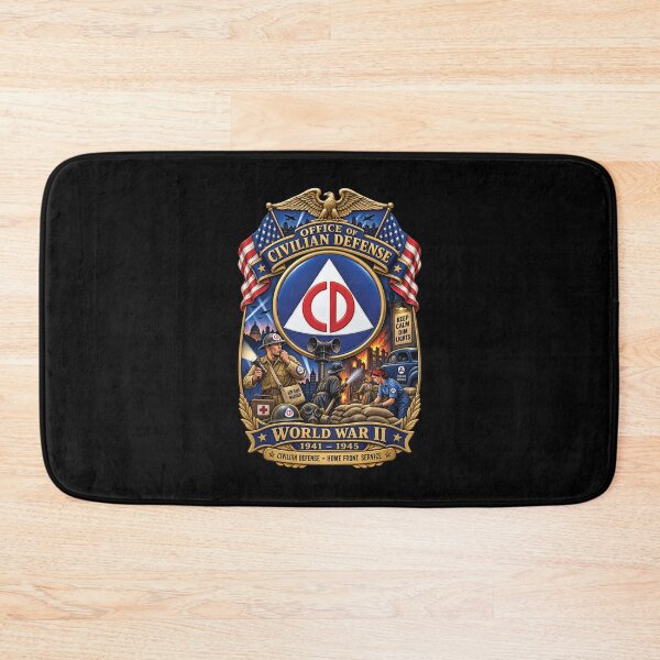 Item preview, Office of Civil Defense (CD) - WWII - 3D - Enhanced designed and sold by Military Insignia Products.