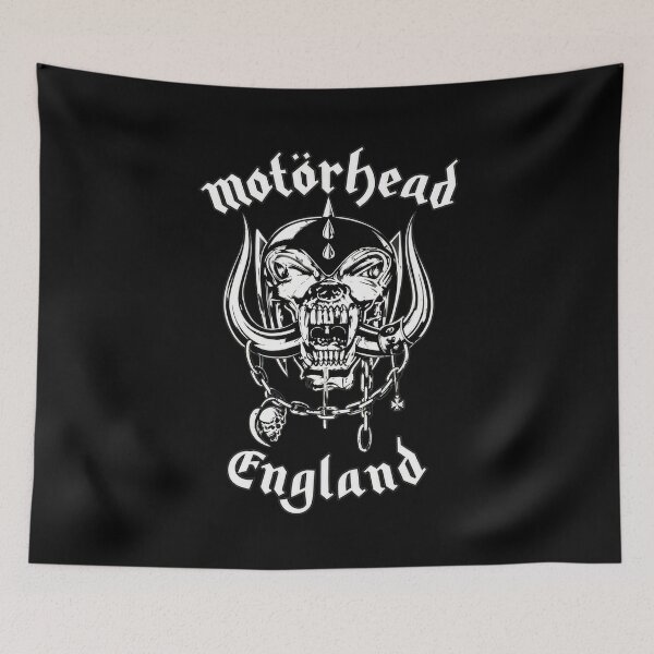Item preview, Motörheads Englands Snaggletooth Skull Rock Band- designed and sold by Benda-Designs.