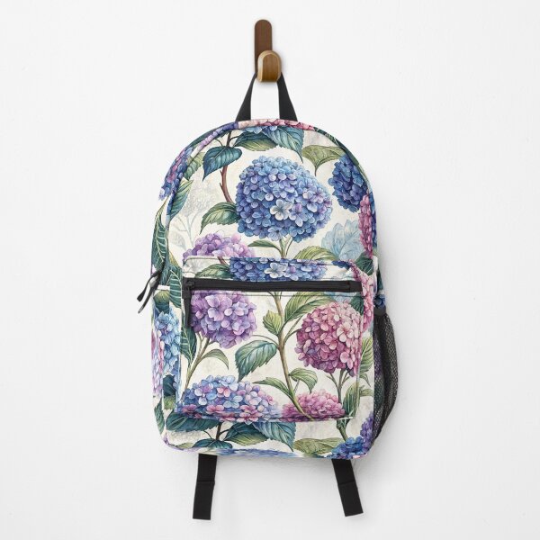 Item preview, Vintage Hydrangea Floral Pattern designed and sold by Storybook Botanica.