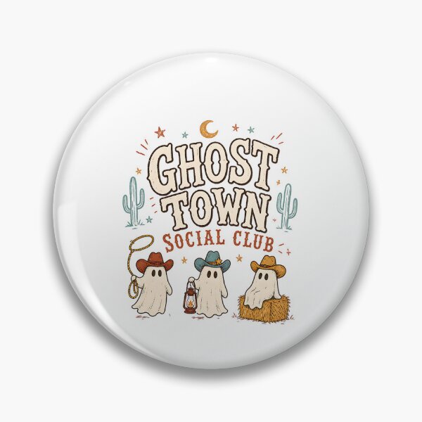 Item preview, Western Ghost Halloween Graphic designed and sold by ice-apparel.