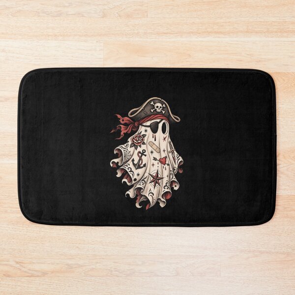 Item preview, Funny Ghost Pirate Halloween Flash Art designed and sold by elderberry.