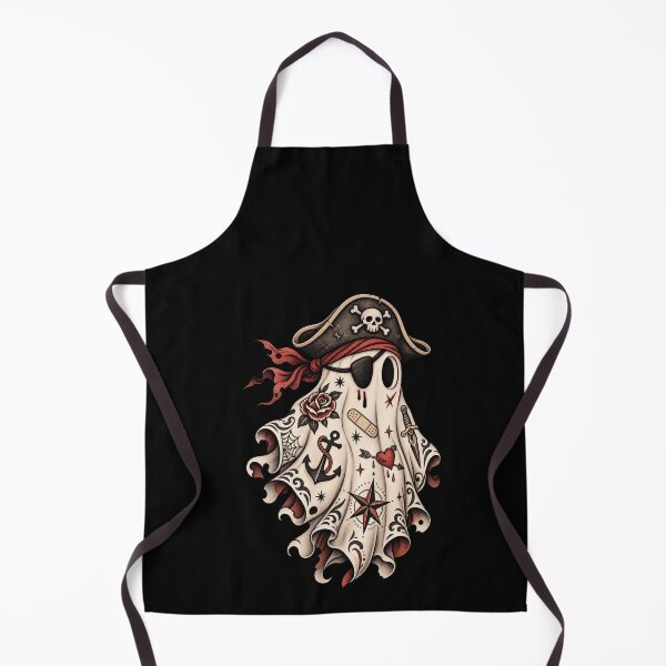 Item preview, Funny Ghost Pirate Halloween Flash Art designed and sold by elderberry.