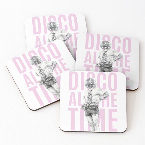 Item preview, Disco All The Time - Pink Pencil Sketch Pop Singer designed and sold by eMKa82.