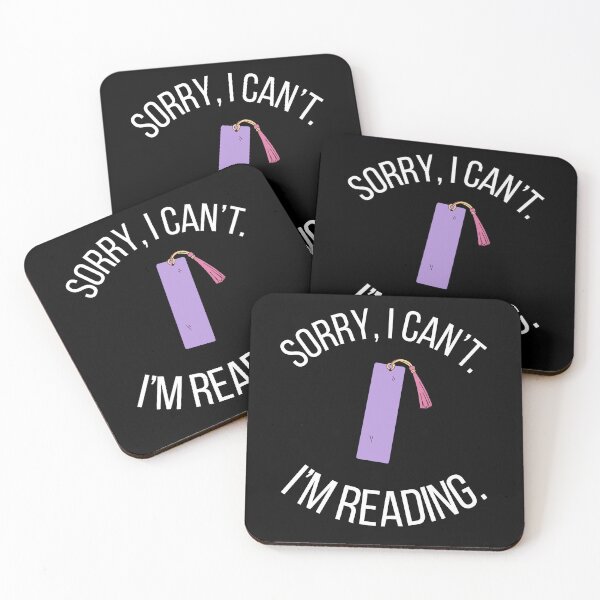 Item preview, Sorry I Can't I'm Reading Funny Bookmark Reader designed and sold by Jacob Zubek.