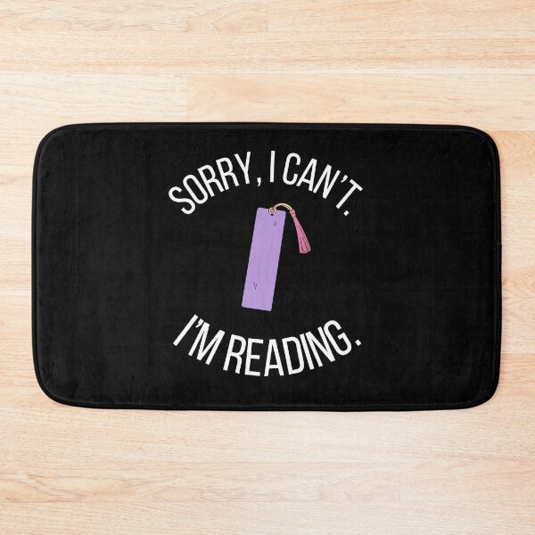 Item preview, Sorry I Can't I'm Reading Funny Bookmark Reader designed and sold by Jacob Zubek.