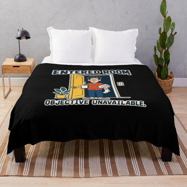 Item preview, Entered Room With Objective Unavailable Humor designed and sold by elderberry.