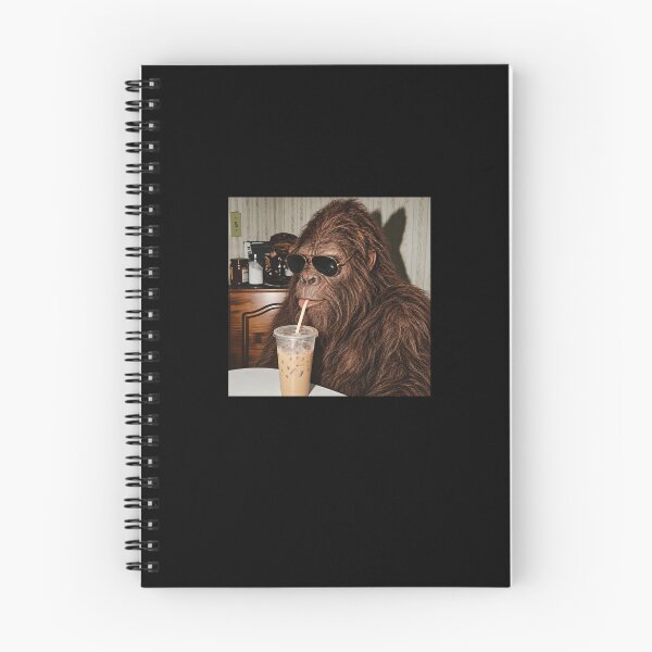 Item preview, Bigfoot With Iced Coffee and Aviator Sunglasses designed and sold by elderberry.