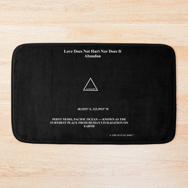 Item preview, Point Nemo Isolation Minimalist Streetwear designed and sold by ATreeWithNoBark.
