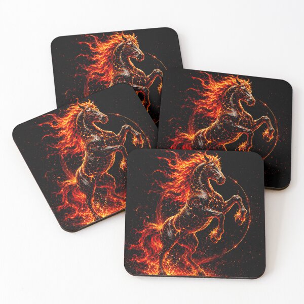 Item preview, Ethereal Equine: in Elemental Fusion Styles" #4 designed and sold by Helios Be. Lavsh.
