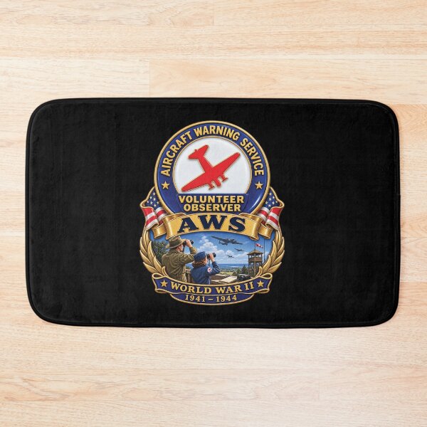 Item preview, Aircraft Warning Service (AWS) WWII - 3D - Enhanced designed and sold by Military Insignia Products.