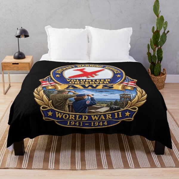 Item preview, Aircraft Warning Service (AWS) WWII - 3D - Enhanced designed and sold by Military Insignia Products.