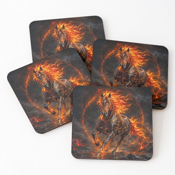 Item preview, Ethereal Equine: in Elemental Fusion Styles" #5 designed and sold by Helios Be. Lavsh.