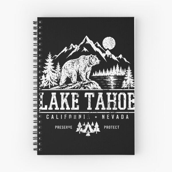 Item preview, Lake Tahoe Grizzly Bear Mountains Classic California Nevada designed and sold by AzulAdams.