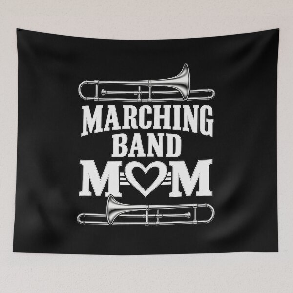 Item preview, Marching Band Mom Trombone Music Parent Funny Band Mom Humor designed and sold by Trendably.