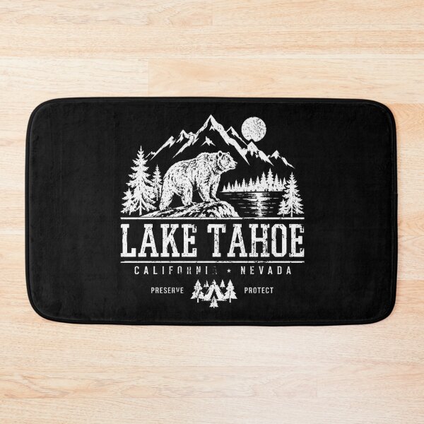 Item preview, Lake Tahoe Grizzly Bear Mountains Classic California Nevada designed and sold by AzulAdams.