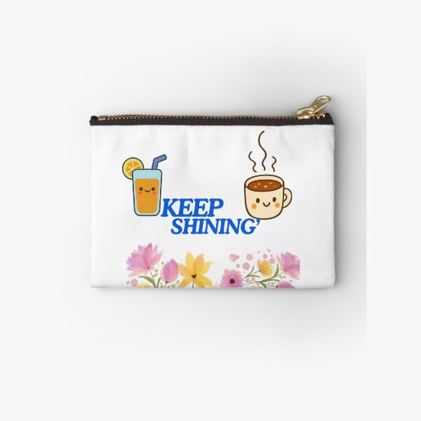 Item preview, Keep Shining Cute Juice Coffee Botanical Illustration designed and sold by NourArtCorner.