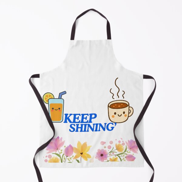 Item preview, Keep Shining Cute Juice Coffee Botanical Illustration designed and sold by NourArtCorner.