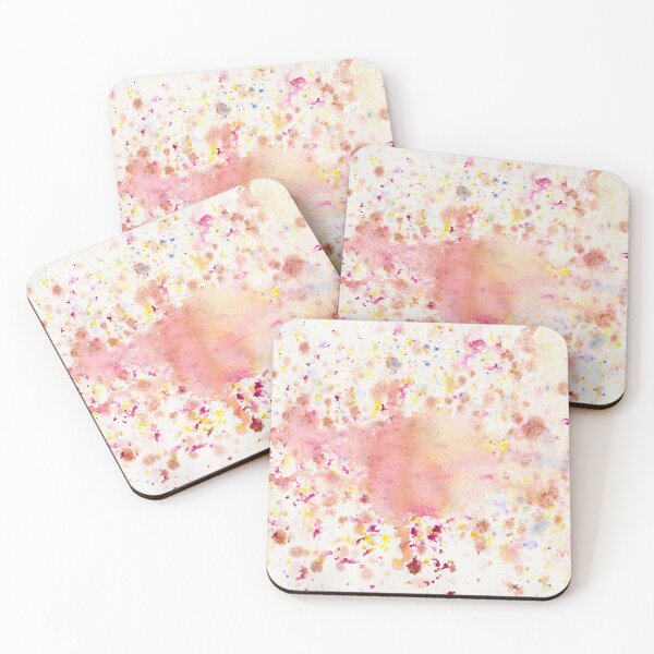 Item preview, Blush Pink Watercolour Bloom and Splatter designed and sold by ArithraStudio.
