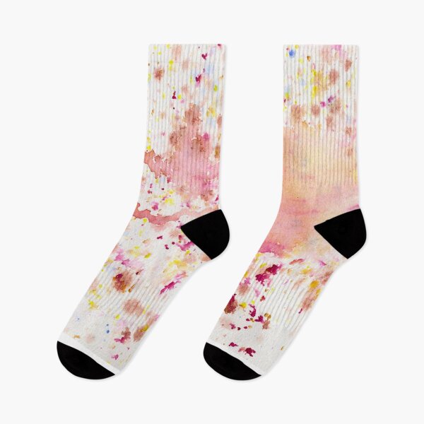 Item preview, Blush Pink Watercolour Bloom and Splatter designed and sold by ArithraStudio.