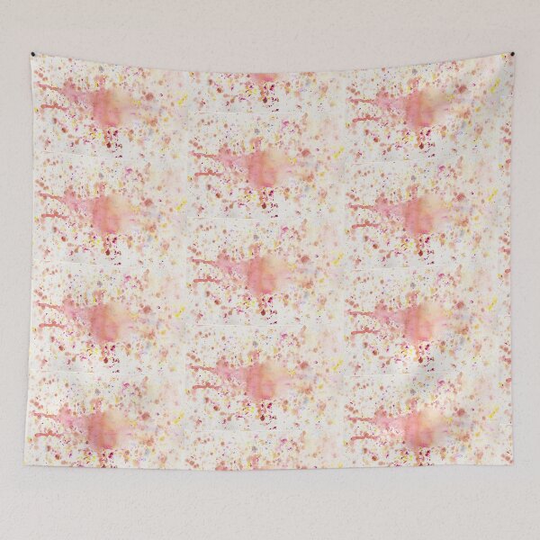 Item preview, Blush Pink Watercolour Bloom and Splatter designed and sold by ArithraStudio.