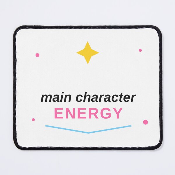 Item preview, Main Character Energy – Y2K Aesthetic Sticker & Shirt Design designed and sold by geschenke für alle.