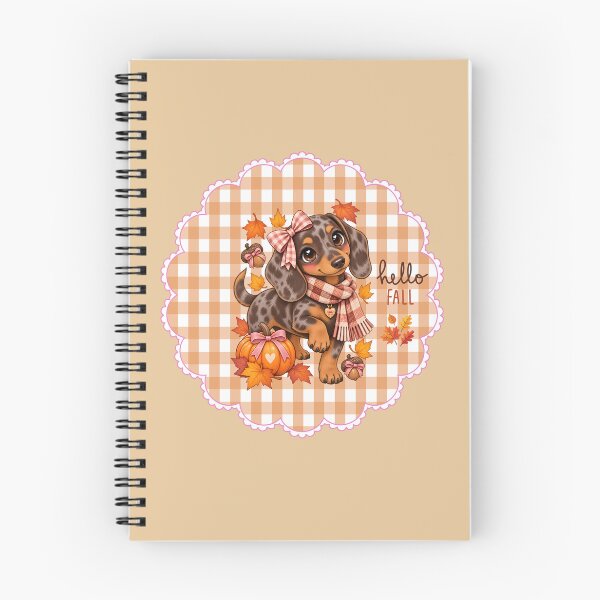 Item preview, Hello Fall Cute Dachshund – Coquette Autumn Puppy designed and sold by AnyMar2023.
