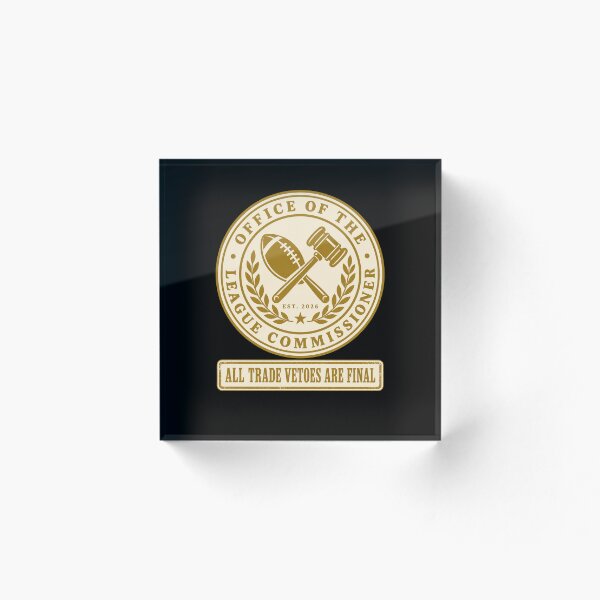 Item preview, League Commissioner Seal - Funny Fantasy Football designed and sold by Ridaelb.