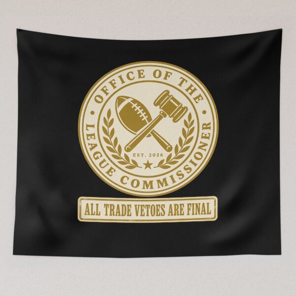 Item preview, League Commissioner Seal - Funny Fantasy Football designed and sold by Ridaelb.