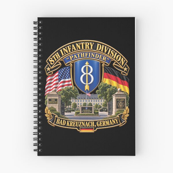 Item preview, Army - 8th Infantry Div - Pathfinder - Bad Kreuznach GE - 3D - Enhanced designed and sold by Military Insignia Products.